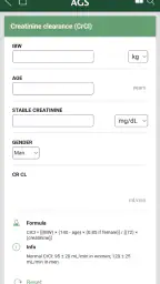 Geriatrics At Your Fingertips screenshot