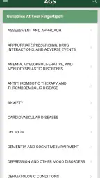 Geriatrics At Your Fingertips screenshot
