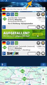 gibgas CNG Europa screenshot
