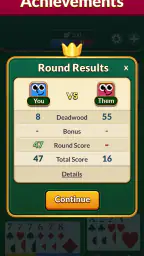 Gin Rummy: Klassisk Kortspill screenshot