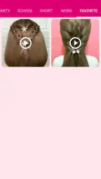 Girls Hairstyle Step By Step screenshot