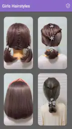 Girls Hairstyles Step By Step screenshot