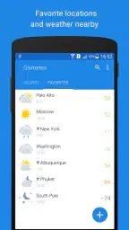 Gismeteo screenshot