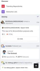 GitHub screenshot