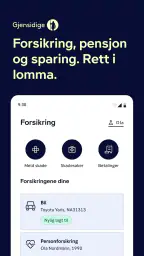 Gjensidige screenshot