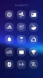 Glassify Glass Icons screenshot
