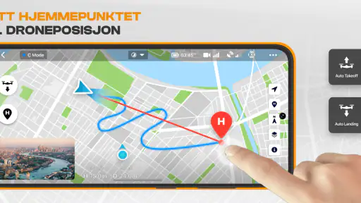 Go Fly Drone fjernkontroll screenshot