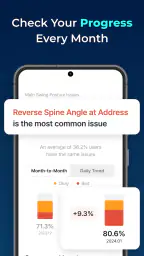 GolfFix AI Golf Swing Analyzer screenshot