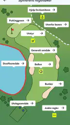 Golfreglene 2023 screenshot