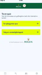 Golfreglene 2023 screenshot