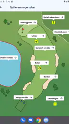 Golfreglene 2023 screenshot