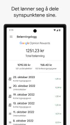 Google Belønning for meninger screenshot