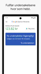 Google Belønning for meninger screenshot
