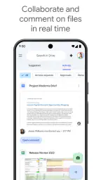 Google Disk screenshot
