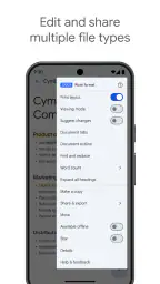 Google Dokumenter screenshot