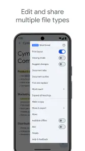 Google Dokumenter screenshot