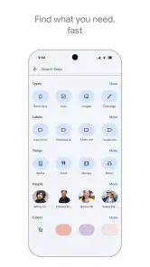 Google Keep: notater og lister screenshot