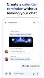 Google Meldinger screenshot