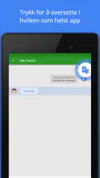 Google Oversetter screenshot