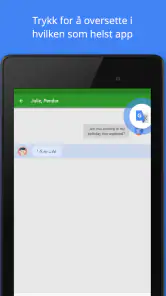 Google Oversetter screenshot