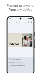Google Presentasjoner screenshot