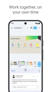 Google Presentasjoner screenshot