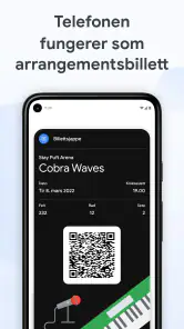 Google Wallet screenshot