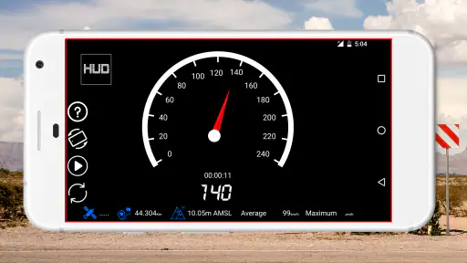 GPS hastighetsmåler screenshot