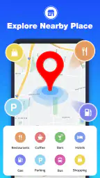 GPS kart navigasjon screenshot