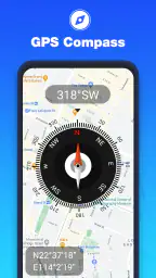 GPS kart navigasjon screenshot