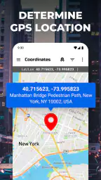 GPS-koordinater kart screenshot