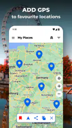 GPS-koordinater kart screenshot