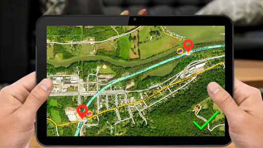 GPS Navigasjon & Kart Retning screenshot