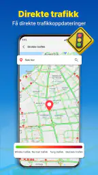 GPS-navigasjon og rutekart screenshot