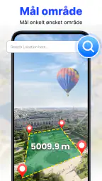 GPS satellitt live jordkart screenshot