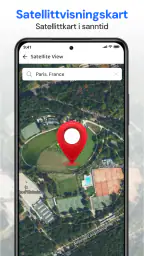 GPS-Satellittkart & Lev jorden screenshot