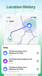 GPS-tracker og posisjonssporer screenshot