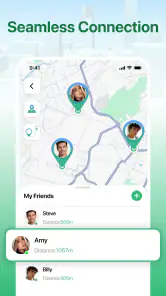 GPS-tracker og posisjonssporer screenshot