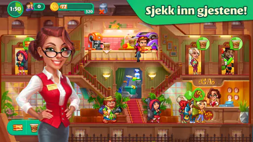 Grand Hotel Mania: Hotel Spill screenshot