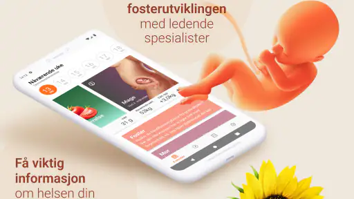 Gravid app.Graviditetskalender screenshot