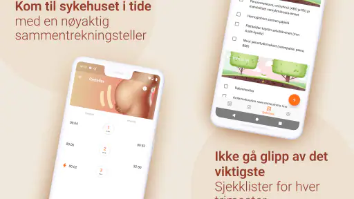 Gravid app.Graviditetskalender screenshot