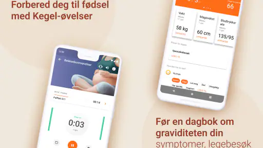 Gravid app.Graviditetskalender screenshot