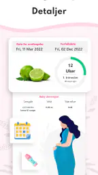 Graviditets kalender Ukentlig screenshot