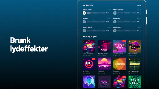 Groovepad - musikk-maker screenshot