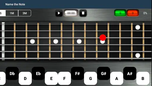 Guitar Fretboard Note Trainer  screenshot