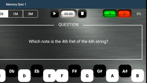 Guitar Fretboard Note Trainer  screenshot