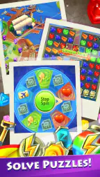 Gummy Drop! Match 3 & Travel screenshot