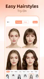 Hair App-AI Hairstyle Try on screenshot