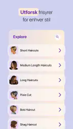 HairHunt: AI hairstyle try-on screenshot