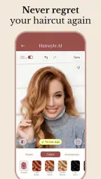 Hairstyle & Hair Color Changer screenshot